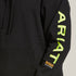 REBAR GRAPHIC HOODIE BLK\LIME