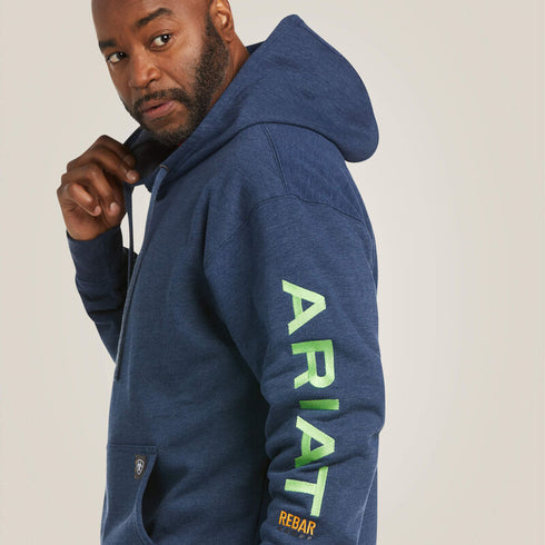 ARIAT MEN GRAPHIC REBAR HOODIE