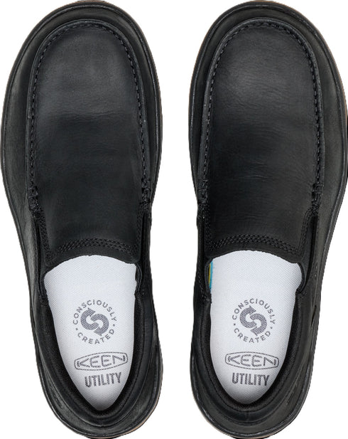 KEEN MENS GIBSON SLIP ON BLK