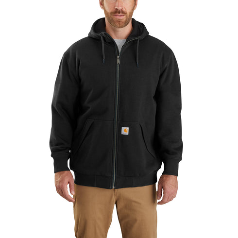 THERMAL FULL ZIP HOODED SWTSHT