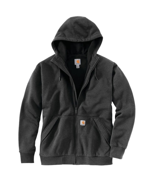 THERMAL FULL ZIP HOODED SWTSHT
