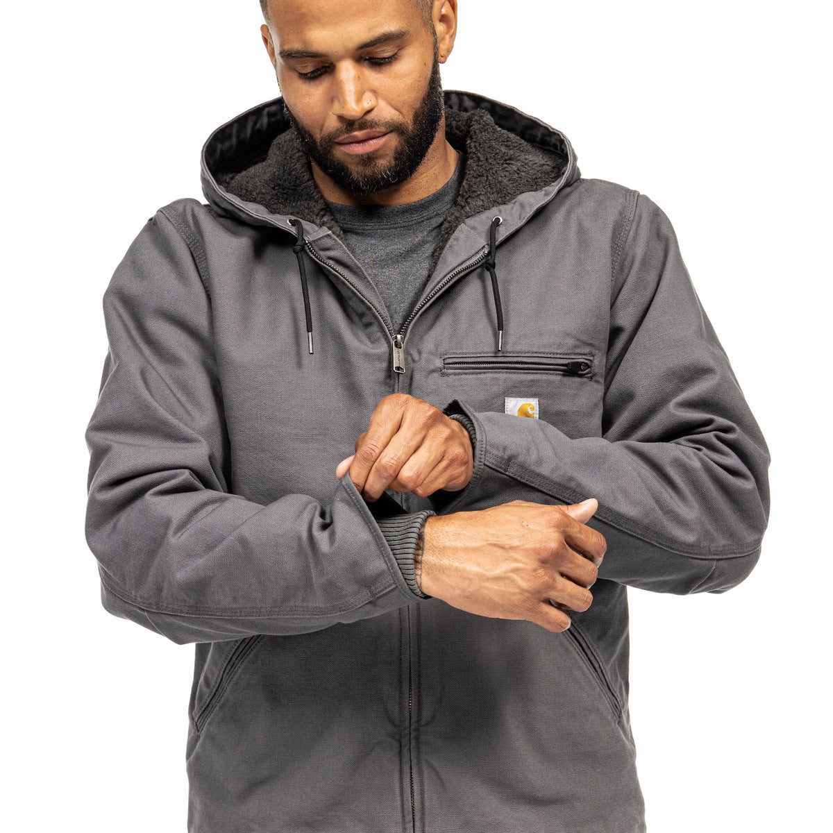 CARHARTT SHERPA HOODED JACKET – Safety Shoe Distributors Ohio