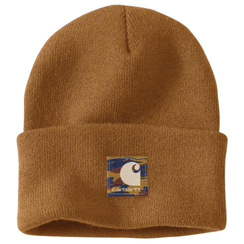 CARHARTT CAMO PATCH BEANIE