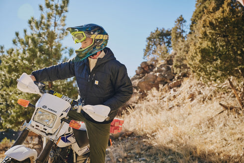 CARHARTT HOODED PUFFER JACKET
