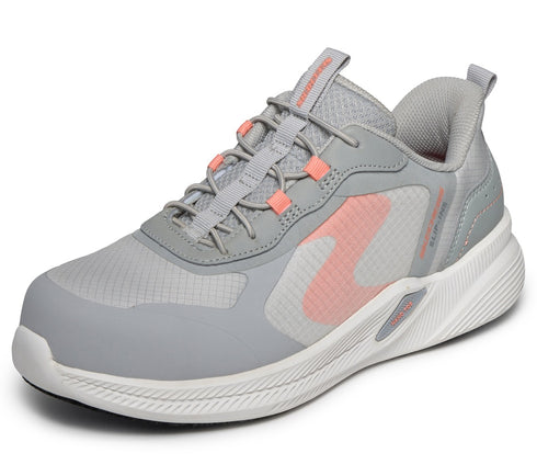 SKECHERS WOMENS SLIP IN GRY