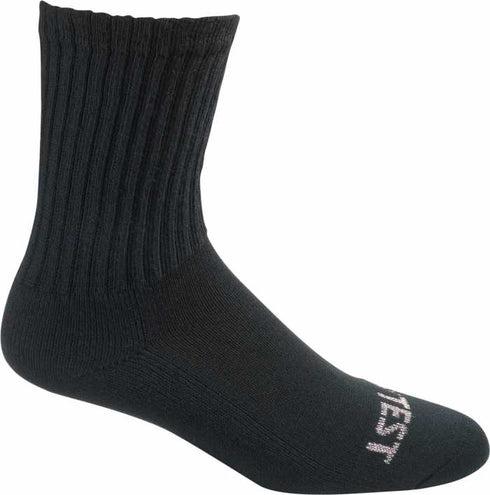 HYTEST WOMENS CREW SOCKS 6 PK