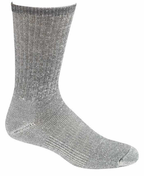 HYTEST MENS GREY CREW SOCK