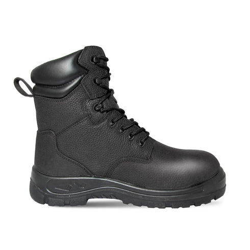 MENS 8" POSEIDON BLK BOOT