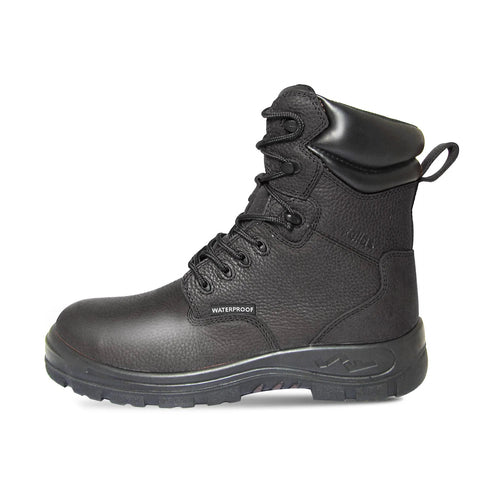 MENS 8" POSEIDON BLK BOOT