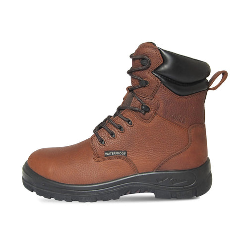 MENS 8" POSEIDON BRN BOOT