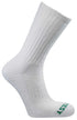 MENS HYTEST WHITE CREW SOCK