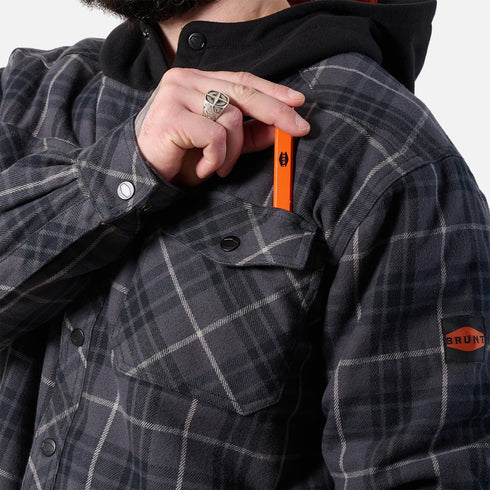 BRUNT FLANNEL SHIRT JACKET