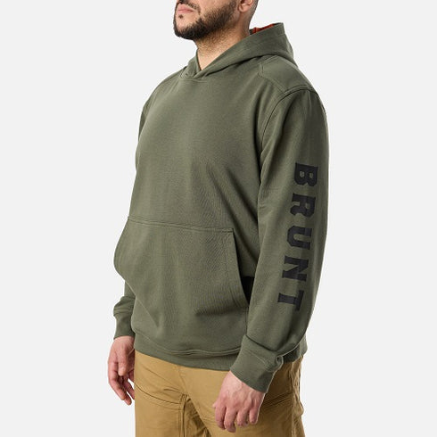 BRUNT LEVIN HOODIE MOSS