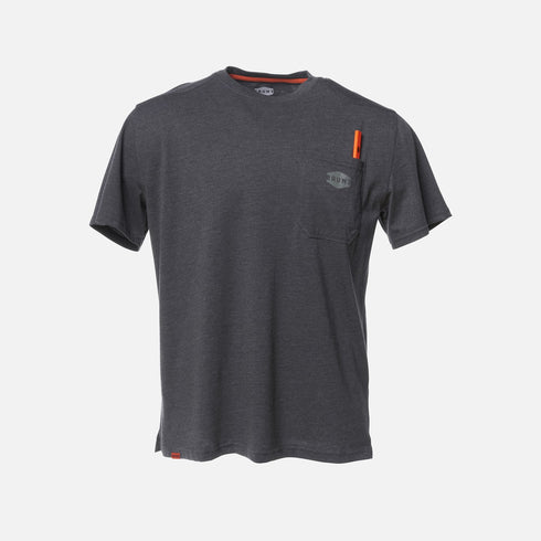 BRUNT MARTIN POCKET TEE GREY