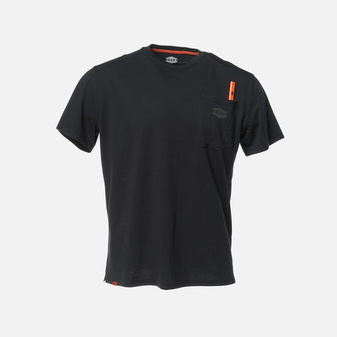 BRUNT MARTIN POCKET TEE BLACK