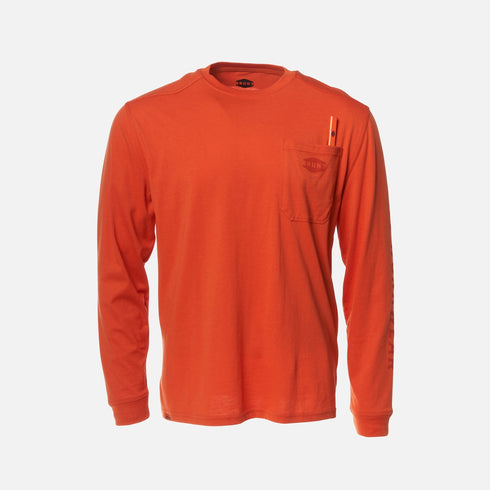 BRUNT MARTIN LS POCKET TEE ORG