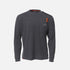 BRUNT MARTIN LS POCKET TEE GRY