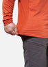 MCKENNA TECH LS SHIRT ORANGE