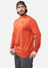MCKENNA TECH LS SHIRT ORANGE