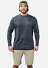 MCKENNA TECH LS SHIRT BLUE
