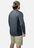 MCKENNA TECH LS SHIRT BLUE