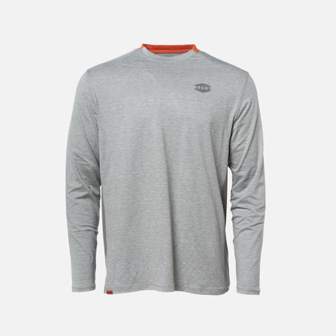 MCKENNA TECH LS SHIRT GREY BT