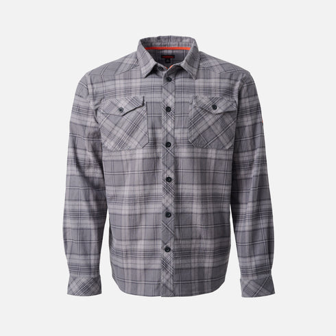 BRUNT HEAVYWEIGHT FLANNEL GRY