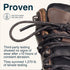 UNBREAKABLE BOOT LACES 54" BRN