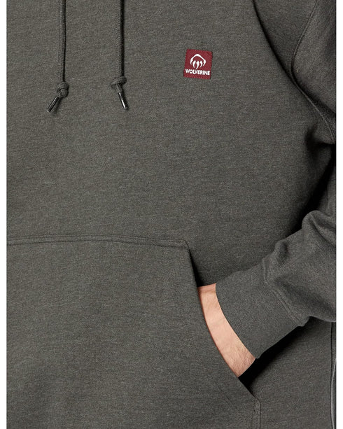 WOLVERINE LABEL HOODY BLACK