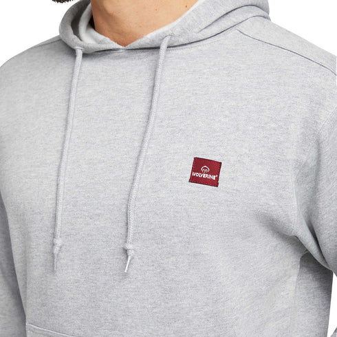 WOLVERINE LABEL HOODY GREY