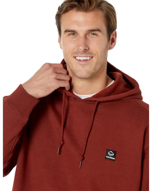 WOLVERINE LABEL HOODY BRICK