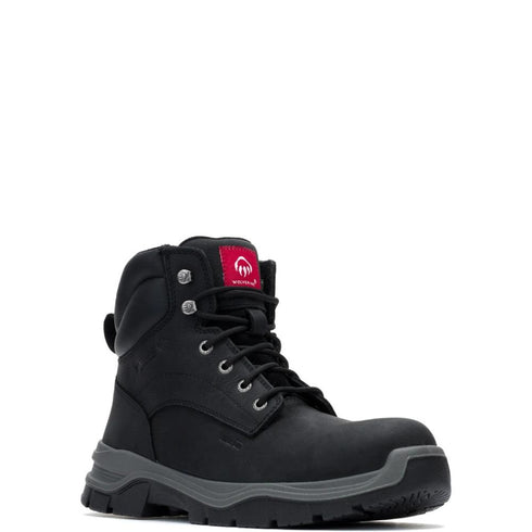 WOLVERINE COLTON 6" BOOT BLK