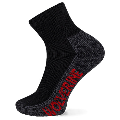 WOLVERINE SAFETY TOE SOCK QTR