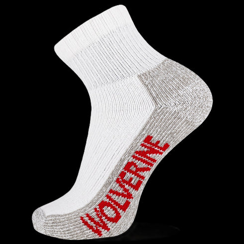 WOLVERINE SAFETY TOE SOCK QTR